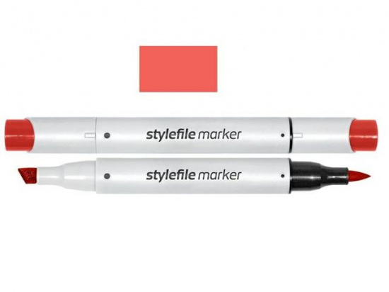 Маркер "Stylefile Brush" двухсторонний цв.360 Киноварь sela39 YTZ2
